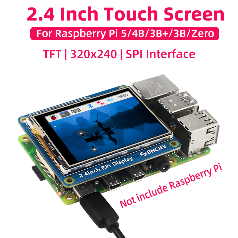 Turing Pi 2 - SHCHV 2.4인치 터치스크린 라즈베리 파이 제로