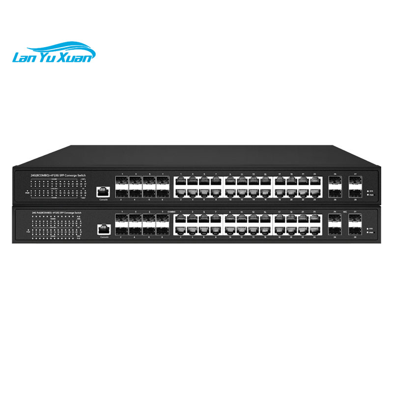 Sfp+ 10G Managed Switch 8 Port - L3 관리형 스위치, 16개의 기가비트 PoE